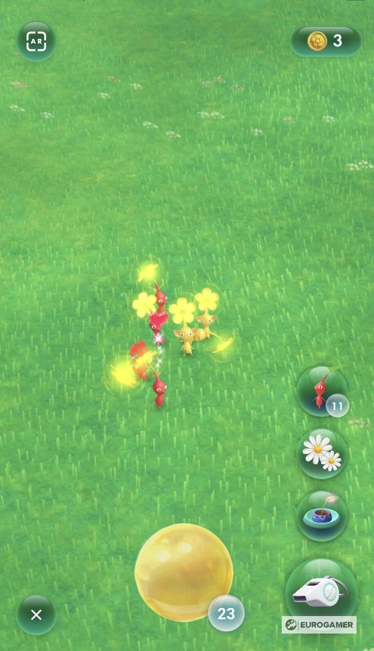 Pikmin Bloom Flowers Big flowers, how to get petals and plant flowers